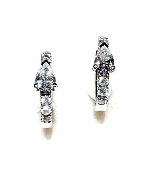 Orecchini Sommer Donna JOVANE in Oro bianco Diamante 0.42 Ct JBG324 - JBG324